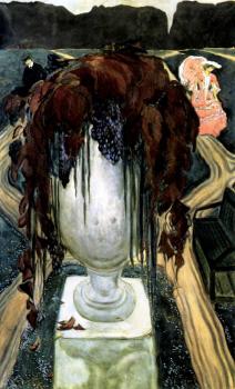 Leon Bakst : Vase (self portrait)
